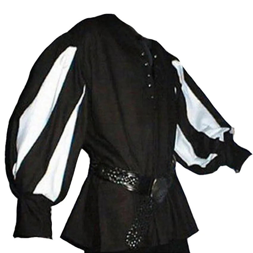 Косплей Рыцарь Воин на Хэллоуин европейская средневековая Пиратская футболка