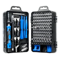 135 in 1 portable screwdriver set home diy glasses small electronics repair tools for phone with storage case high accuracy