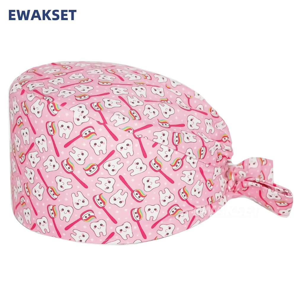 Шапка зубного аниме с повязкой на голову эластичная повязка для медсестер