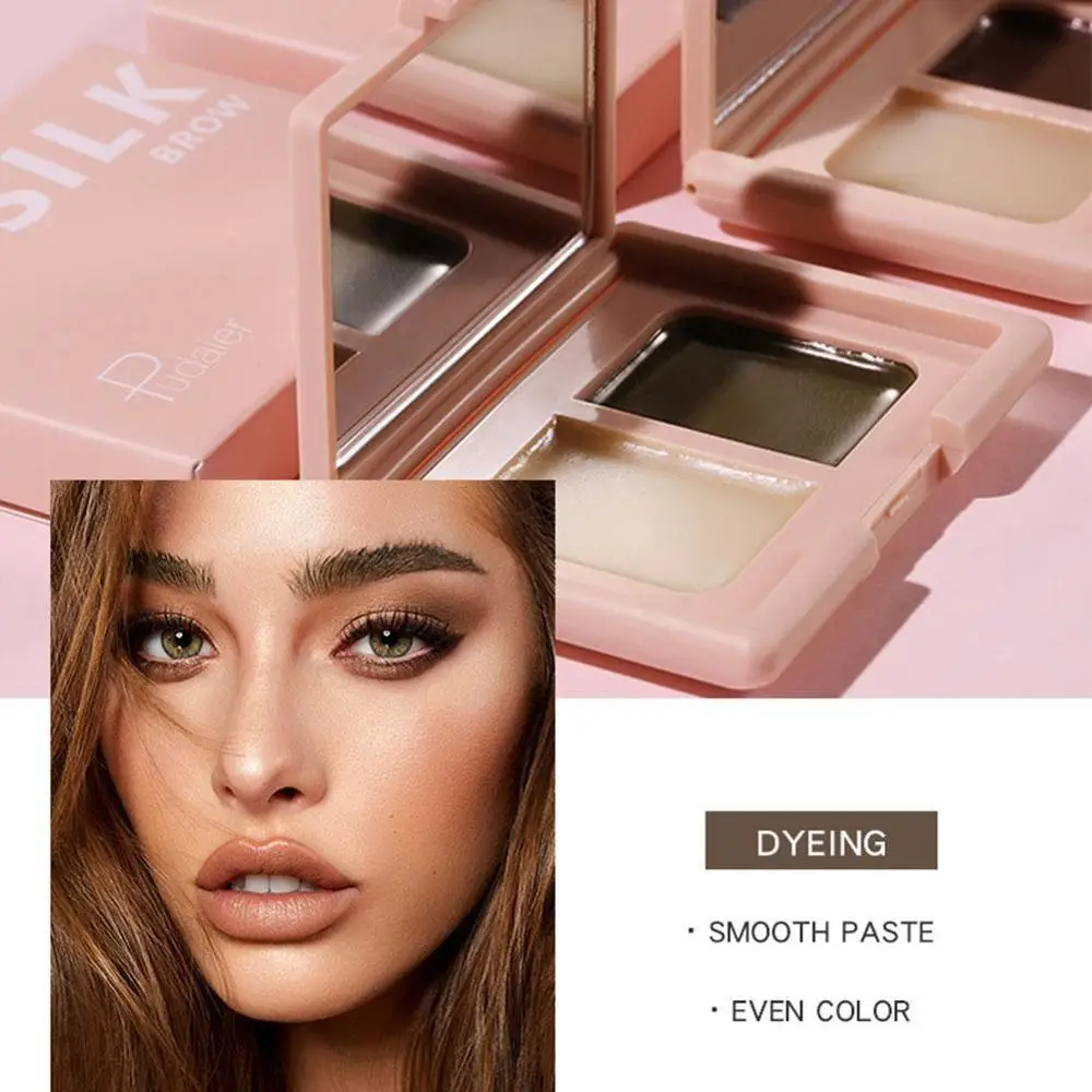 Pudaier Stying Bushy гель для бровей укладки и окрашивания Мыло Натуральное Длительное