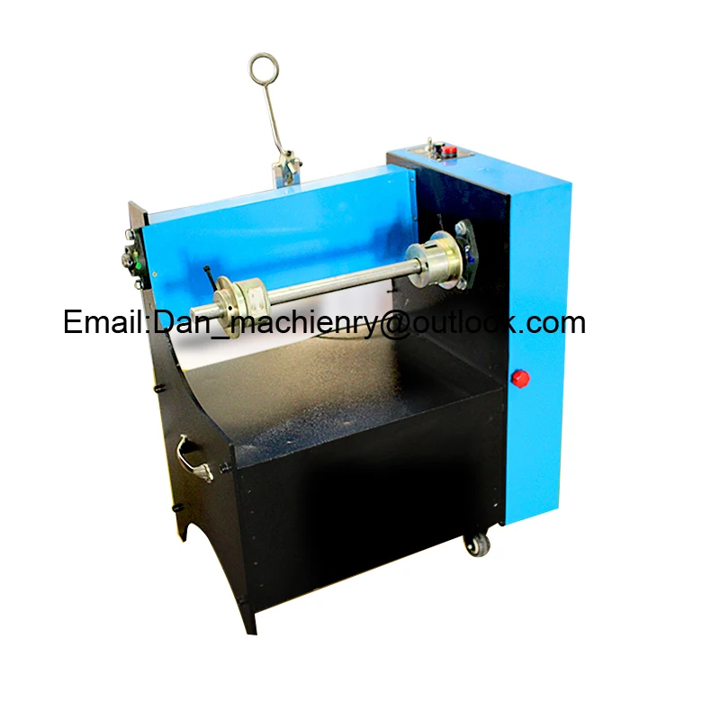 

Trim film rewinder for bag making machine