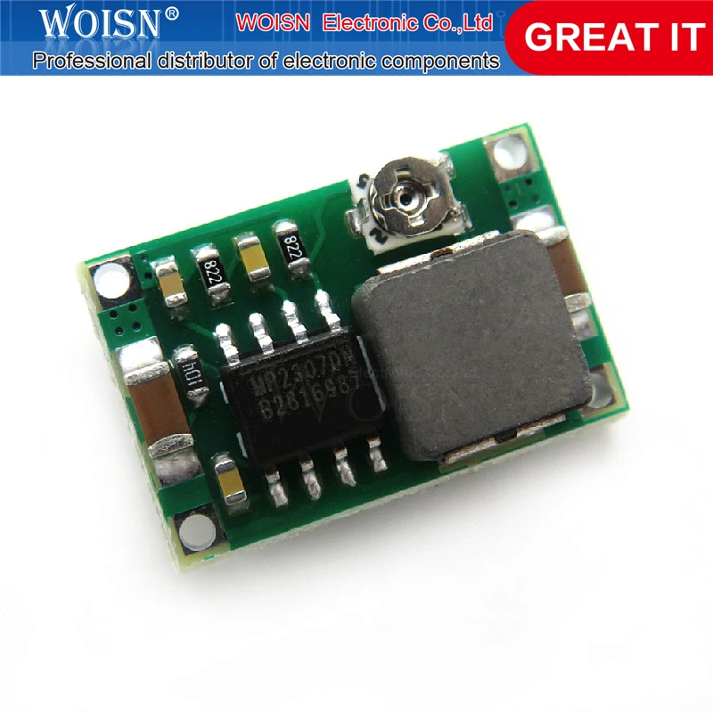 2 шт./лот мини конвертер Регулируемый DC Шаг вниз Модуль питания постоянного тока