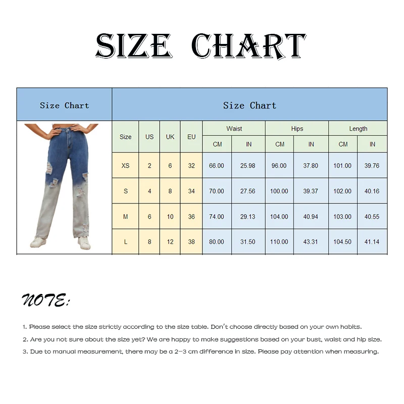 

Ripped Jeans Patchwork Pants Women Streetwear Baggy Vintage Boyfriend Jeans Ins Fashion High Waist Washed Ripped Trousers Ladies