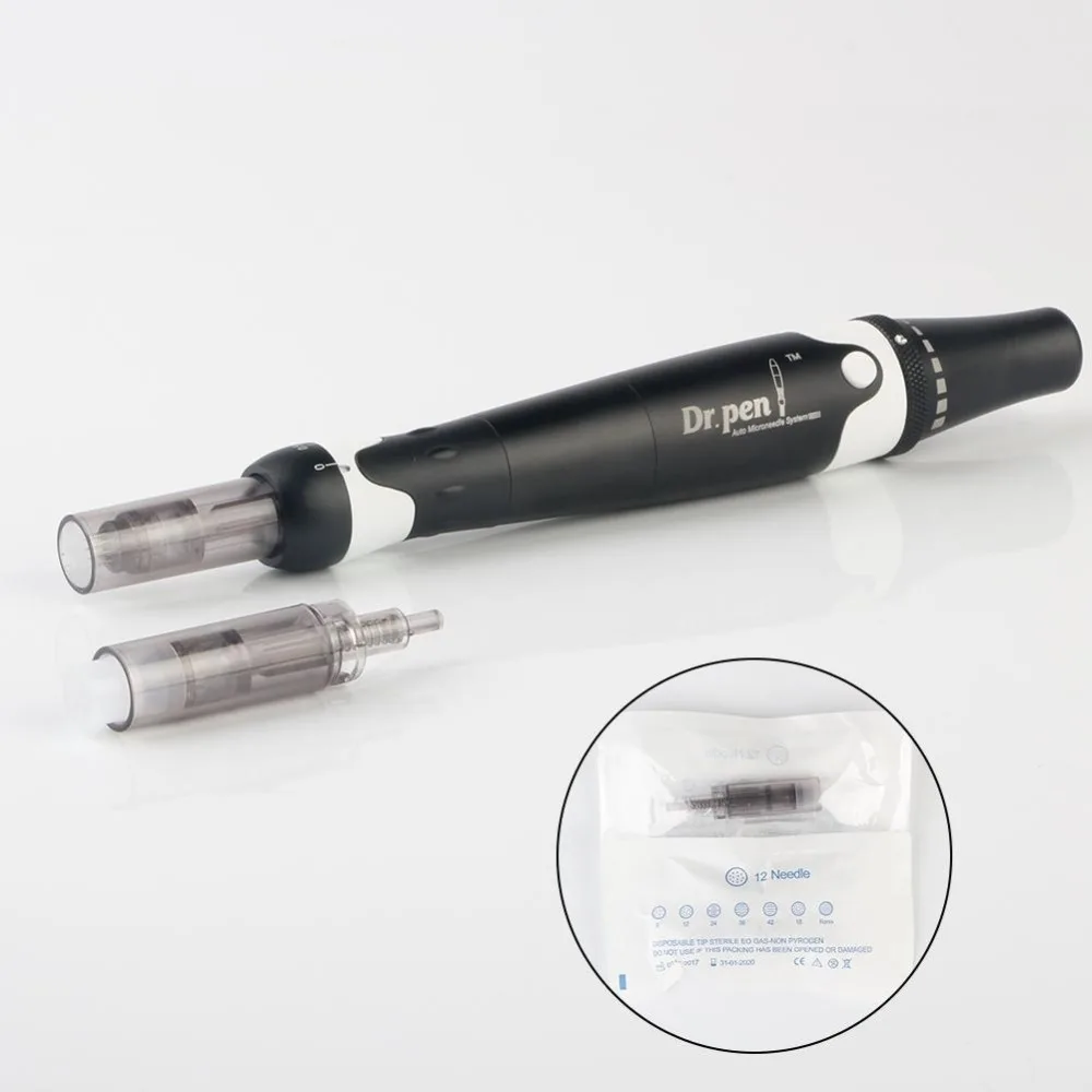 

New Arrival Dr.Pen A7 Microneedle Roller Derma Pen For Sale With 12 Pins Needle Cartridge For Skin Rejuvenation Wrinkle Removal