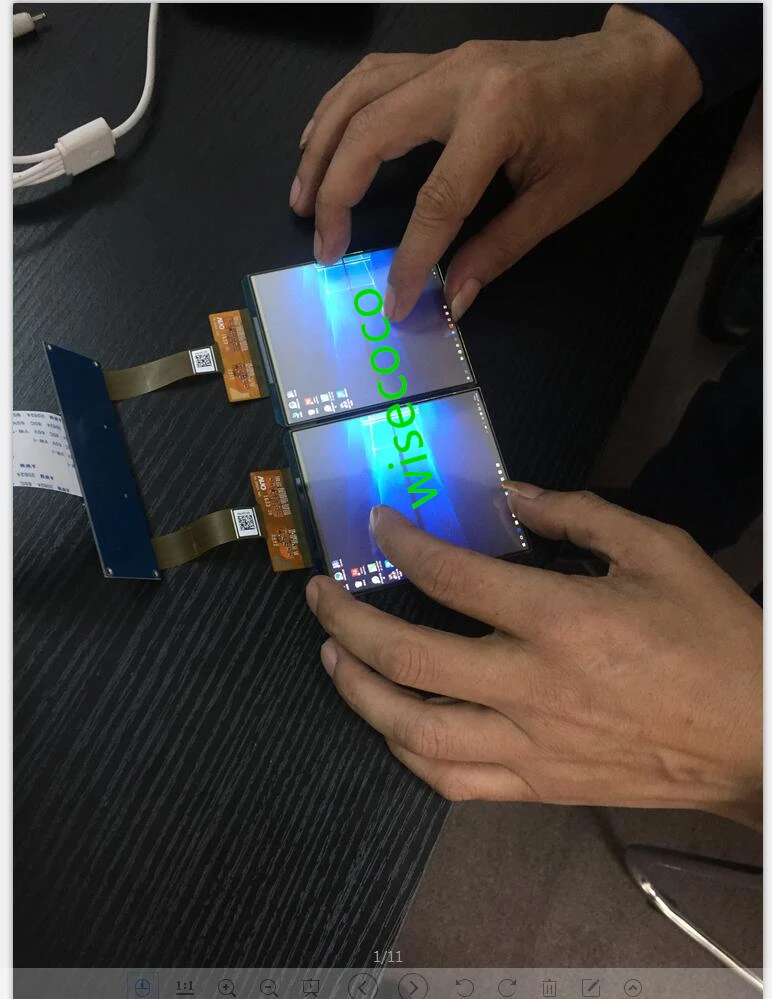 Плата HDMI MIPI 3 81 дюймов 1080 X1200 dual oled AMOLED vr ЖК экран для гарнитуры VR Гамлета 90