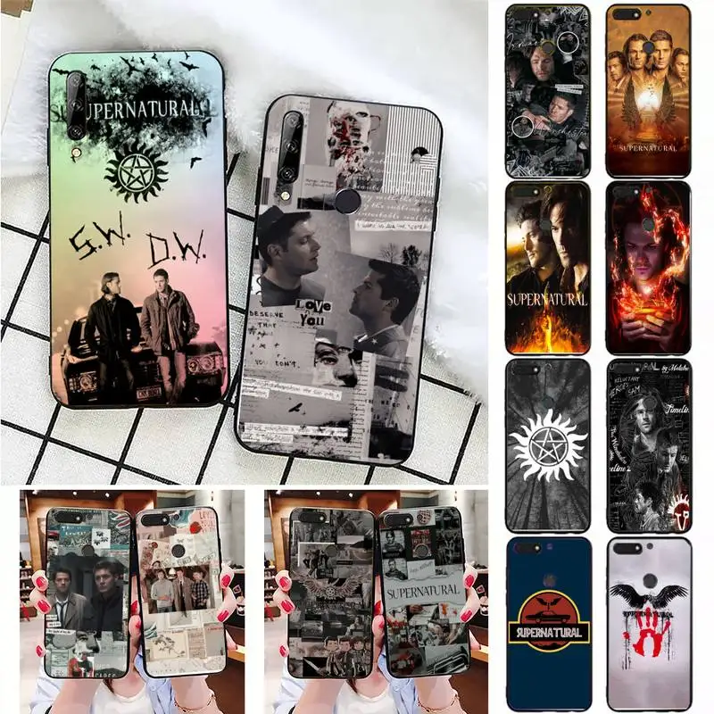 

Supernatural SPN Dean And Sam Phone Case For Huawei Honor 7A 7C 8 8x 9 10 20lite Fundas Coque for Honor 10i 20i Capa