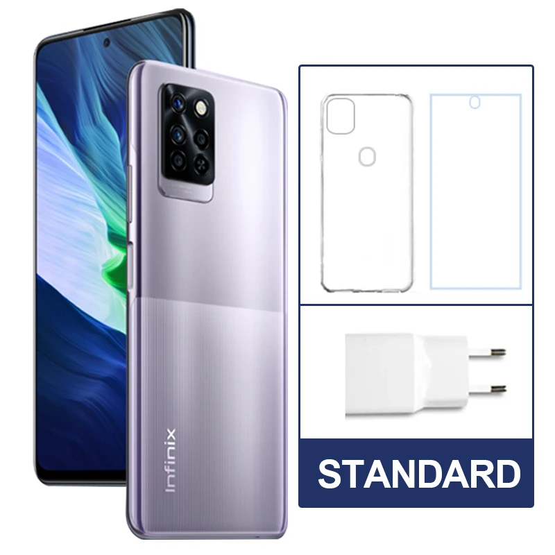 Infinix Note 10 Pro смартфон NFC Helio G95 6 9 дюйма FHD + 90 Гц экран с высоким обновлением 33 Вт