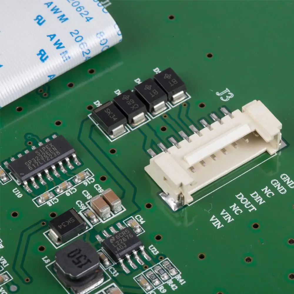 Встроенный камень 10 1 дюймов TFT lcd сенсорный экран с RS232/RS485/ttl для промышленного