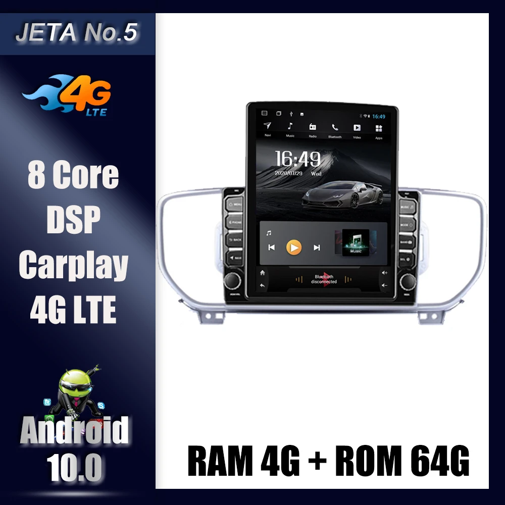 9 7 &quotTesla стиль экран 2Din автомобильное радио Android 10 0 мультимедиа авторадио стерео