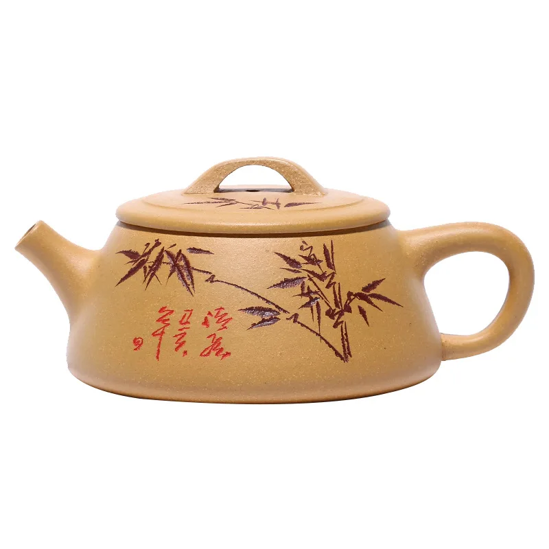 

Yixing Zisha teapot master's pure handmade duanni Zhuying Hanwa teapot