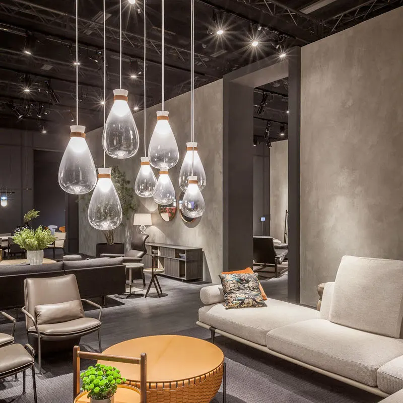 Современные подвесные потолочные лампы Гостиная обеденный стол для ресторана