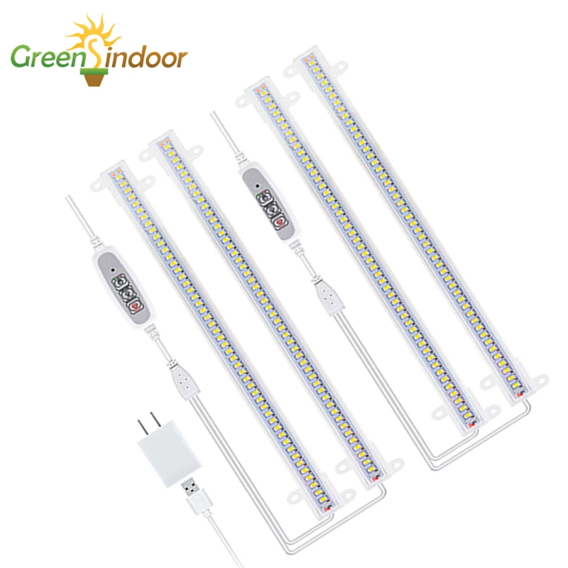 

Полный спектр светать светильник полоски Гроу тенты для выращивания фитолампами светодиодный Фито лампа для парниковых USB Освещение в поме...