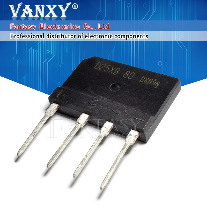 5 шт. D25XB80 D25SBA80 мостовой выпрямитель 25 в 800 в D25XB60 D15XB60 D15XB80 D10XB60 D10XB80 D20XB60 D20XB60 D20XB80 D20XB100 D25XB100