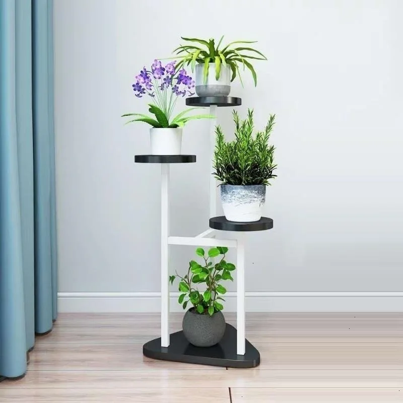 Интерьер Etagere Plante стенд горшок стол Estanteria растения гостиная лестница стойка на