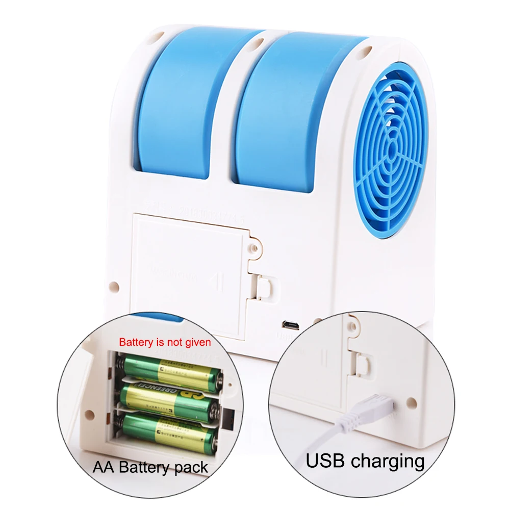 Портативный usb мини кондиционер небольшой вентилятор охлаждающий прибор с