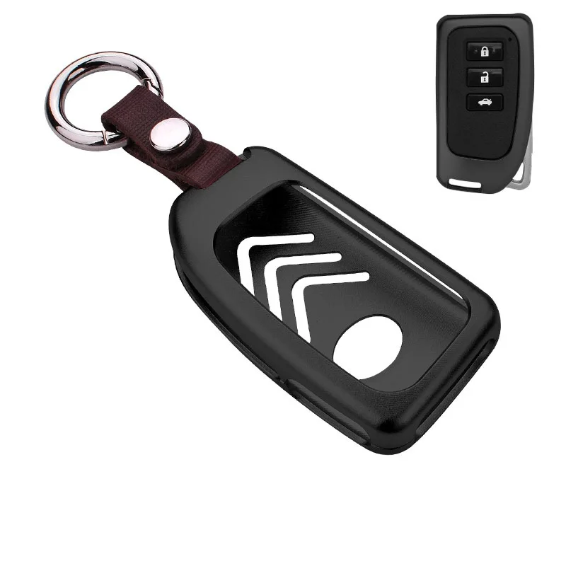 

2018 New Aluminum Alloy Car Key Case Protection Key Cover Shell Holder For Lexus New RX / GS ES IS NS NX Accessories