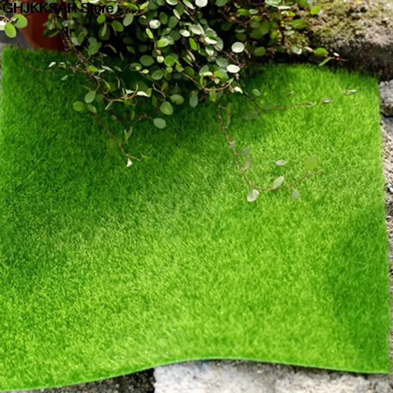 Искусственный мох для творчества искусственные растения декоративная газон