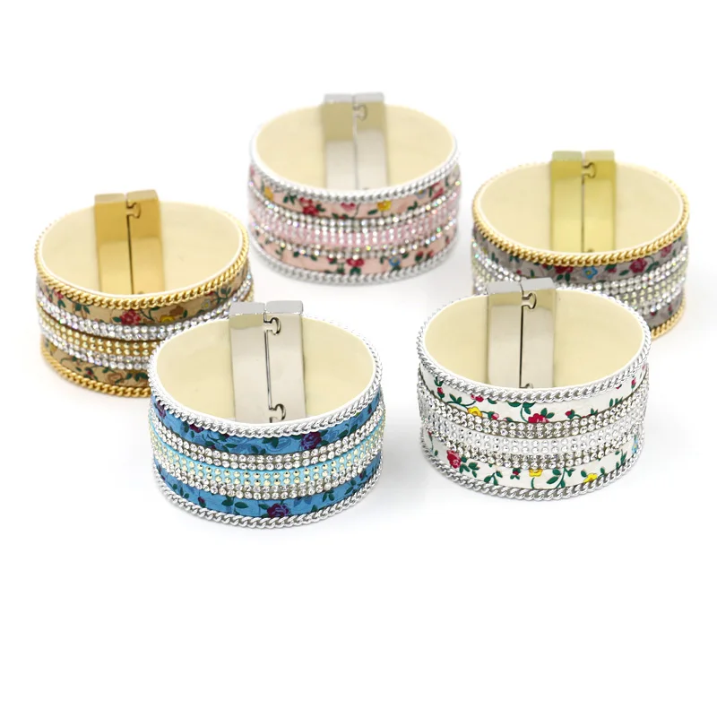 Ювелирные браслеты VONNOR Женский яркий браслет в полоску женский браслет|Гибкие