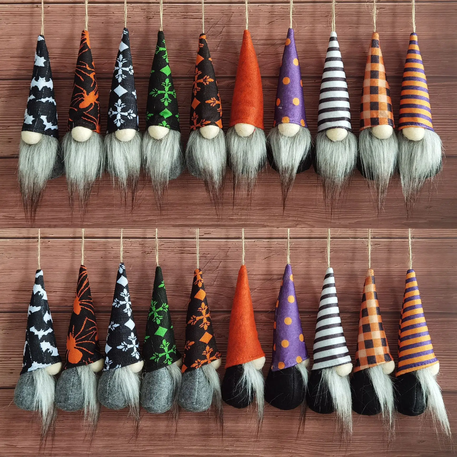 Хэллоуин многие малые подвесной летучая мышь паук полоса карликовые