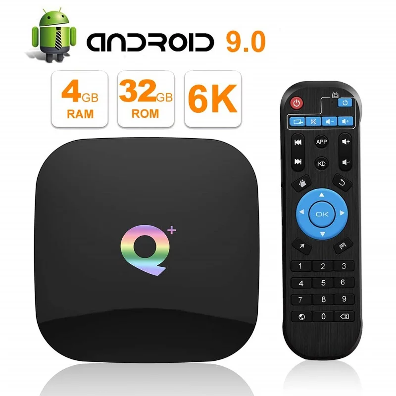 ТВ приставка на Android 8 1 9. 0 OS USB3.0 WIFI 4G32G 64G H6 четырехъядерный Cortex A53 HDMI 2 6K VS X96mini MI box