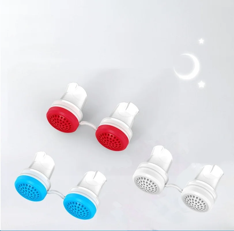 1 пара анти храп апноэ очиститель воздуха аппарат для дыхания носа мини носовые