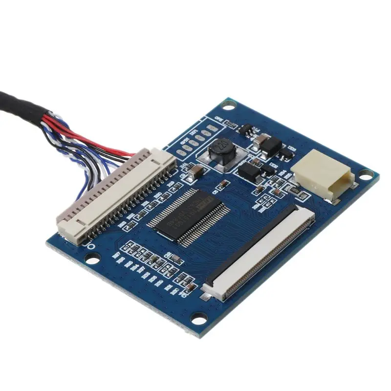 1 компл. Стандартный 20Pin 1-ch LVDS вход к 50Pin TTL выход платы драйвера с кабелем |