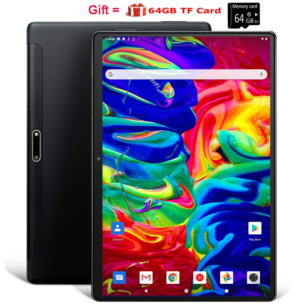 Планшет с 10 1-дюймовым дисплеем восьмиядерным процессором Android 1 4G LTE | Компьютеры и