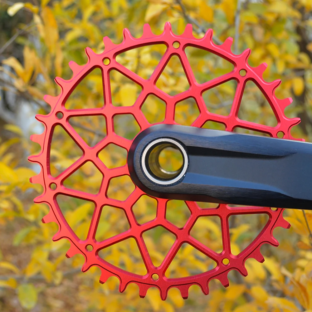 Pass Quest 0 мм смещение Mtb узкая широкая цепь из колец цепь/брелок для ключей 28Т-44t