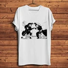 Футболка Obito Uchiha and Tobi fusion Мужская с забавным аниме, Повседневная рубашка в стиле унисекс с коротким рукавом, уличная одежда с мангой, лето