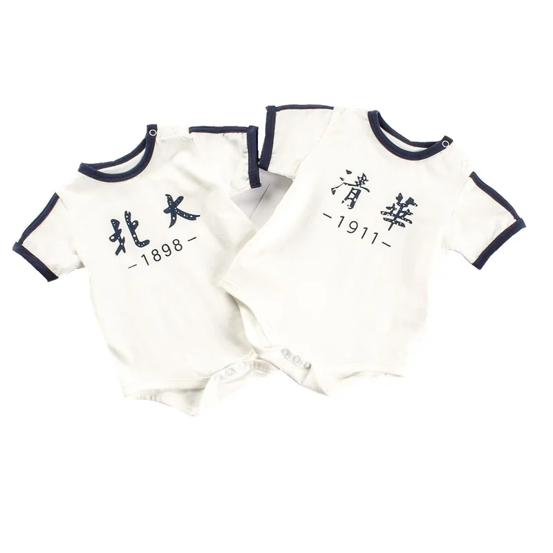 

Детский хлопковый комбинезон с коротким рукавом, в стиле Академии