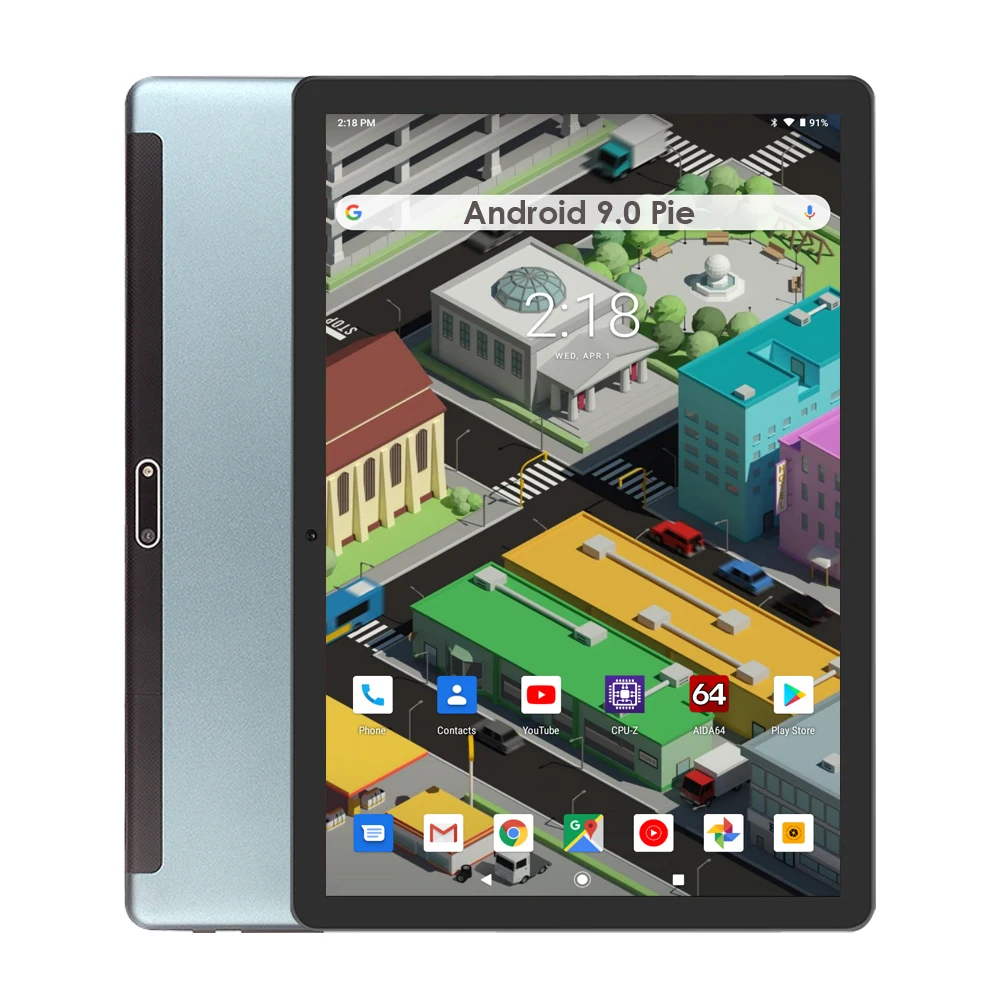 Новый 10-дюймовый планшетный ПК 3G четырехъядерный 32 Гб ROM 1280x800 IPS 2.5D Закаленное