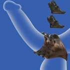 Презерватив для мужчин, многоразовый презерватив кольцо-рукав для пениса для увеличения эякуляции, кольцо для крайней плоти, секс-шоп, с презервативом задержка