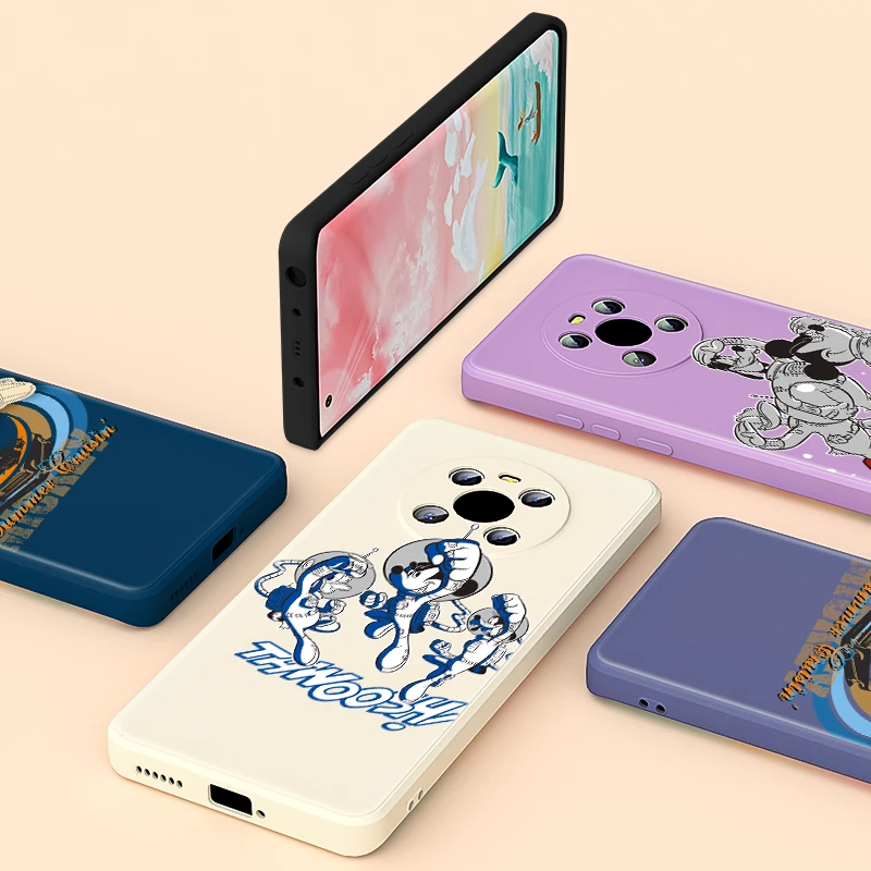 

Donald Duck Mickey Mouse For Huawei Y5 Y6 Y7 Y9 Pro Prime 2019 Y7P 2020 Y5P Y6P Y7A Y9A Y9S Y6S Liquid Silicone TPU Phone Case