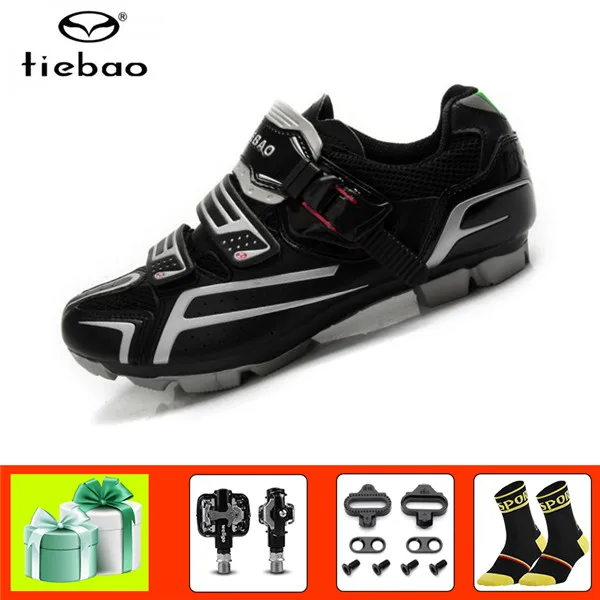 pedals for 1268 B Tiebao, обувь для горного велосипеда,, sapatilha ciclismo, mtb, велосипедные кроссовки, мужские, женские, дышащие, суперзвезда, для езды на велосипеде, MTB обувь - Цвет: pedals for 1268 B