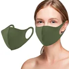 3 шт., черная моющаяся 3-слойная велосипедная маска для здоровья, хлопковая маска для лица, респиратор для мужчин и женщин