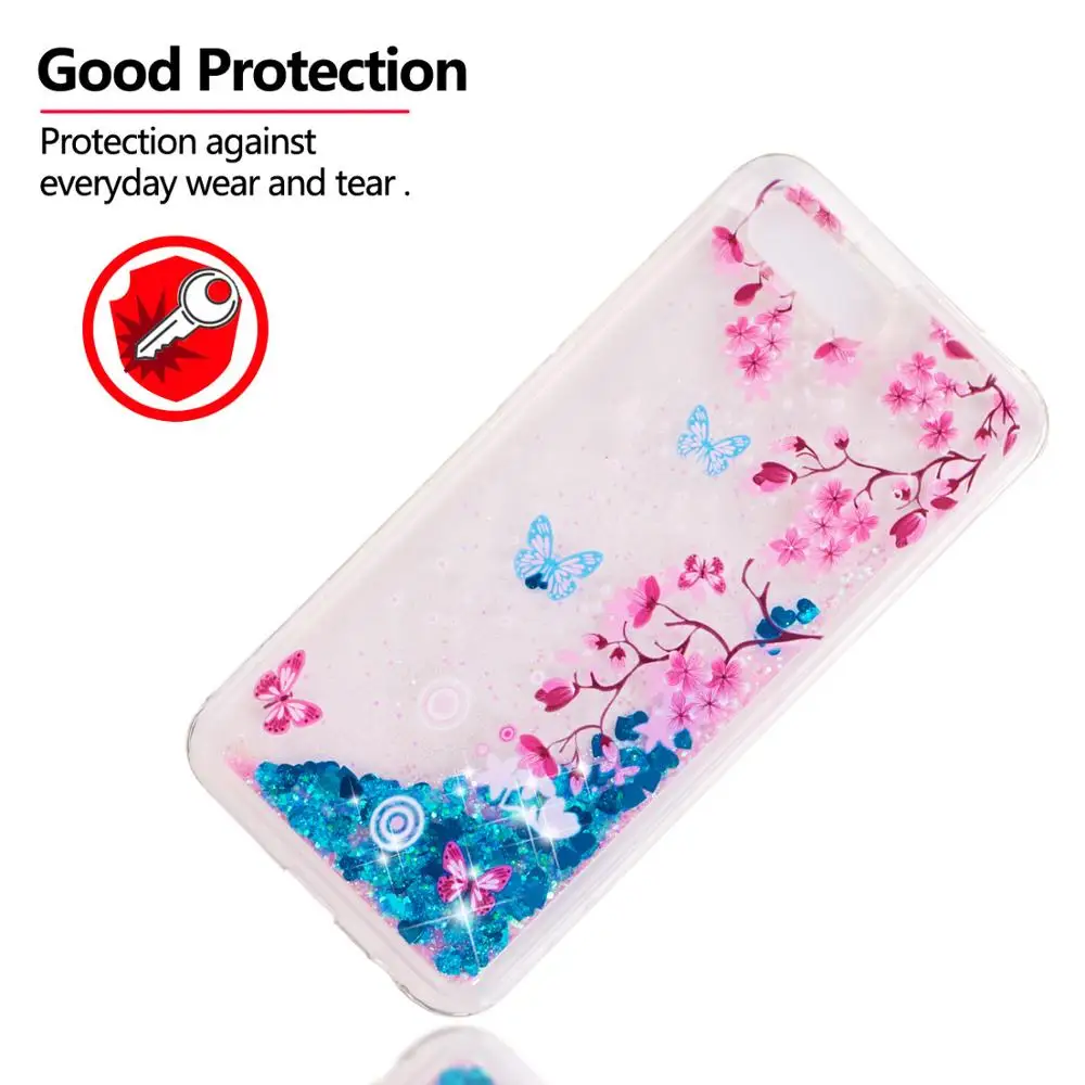 Динамический с блестками и жидкостью чехол сияющими для Honor 10i 10 9 8s 8A 8 Lite 7X 7C 7A 7 6A 6C
