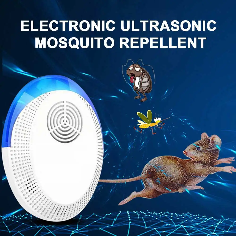 Новый ультразвуковой отпугиватель насекомых от крыс пауков убийца комаров мышь