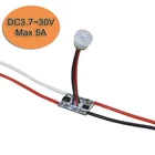 Бесплатная доставка, переключатель инфракрасного датчика движения для тела, датчик движения человека, переключатель для светодиодной ленты, 12 В24 В постоянного тока