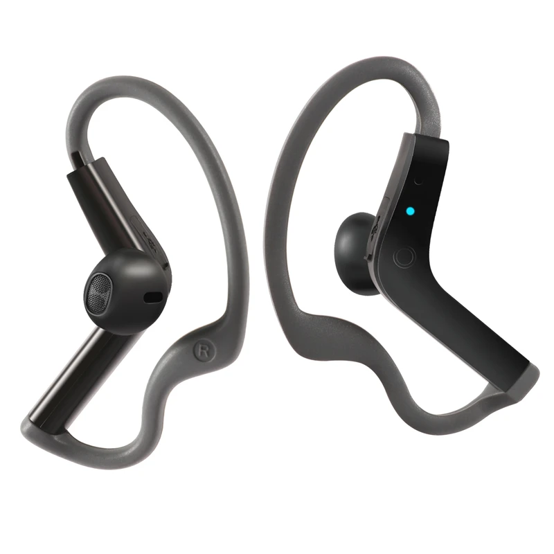 

2021 IPX 6 Waterproof Headophones Sports Earphones Wireless Sweatproof 5.0 Bluetooth Lightweight Long Standby Running Cycling