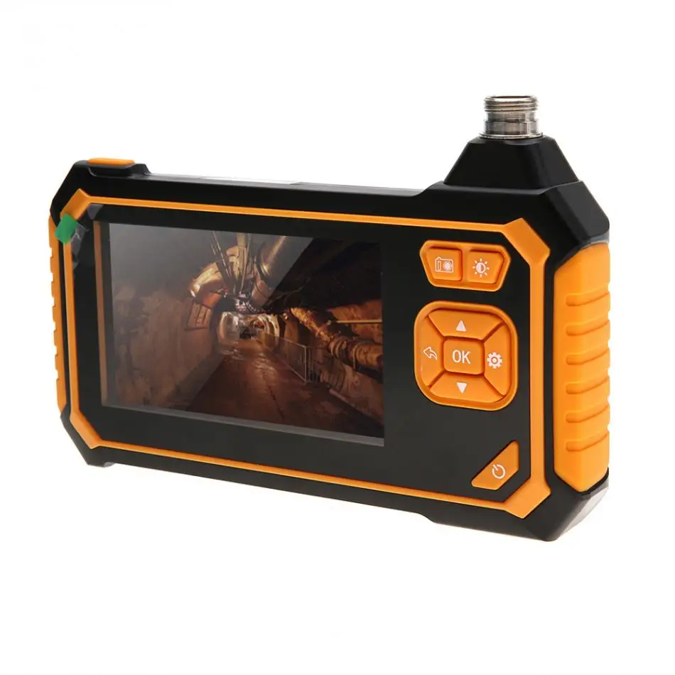 Портативный эндоскоп с цветным ЖК дисплеем 8 мм 1080P промышленный домашний 6