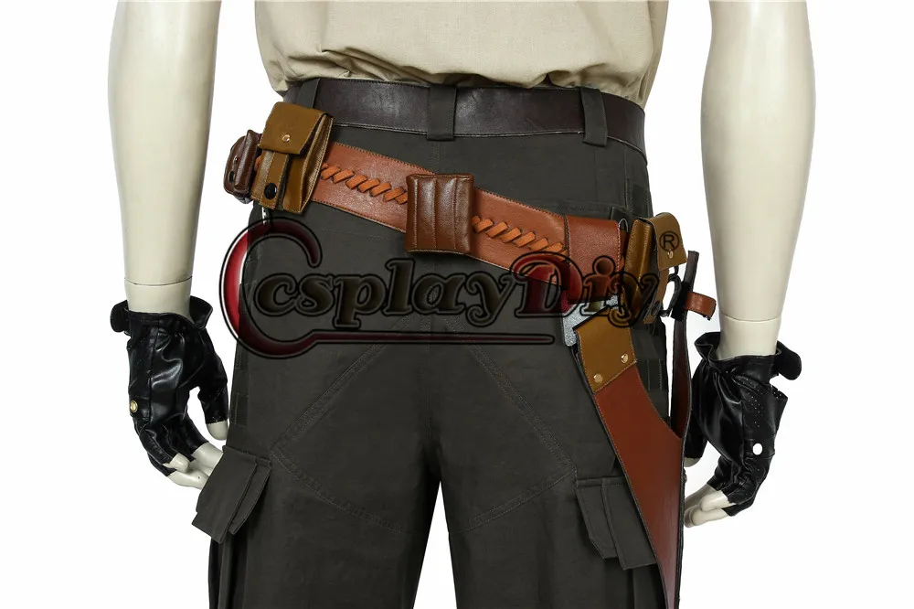 

Cosplaydiy Jumanji Spencer Dr. Bravestone Cosplay Costume Hiking Suit Uniform Strong Johnson Army Battle Outfit Custom Made