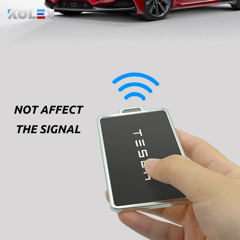 

Soft TPU Car Key Card Holder Protector Case Cover For Tesla Model 3 Card Remote Key Fob Bag Shell Clip Car-Styling Accessories