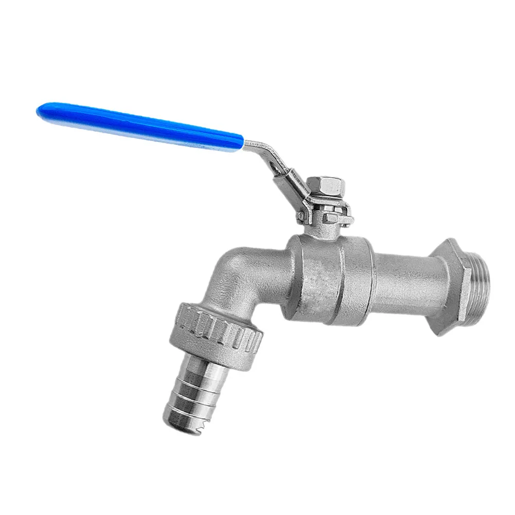 

3/4 Inch brass Ball Valve With Lever Handles V4A Ball Outlet Valve Outlet Water Tap For Cold Hot Water GardenWatering
