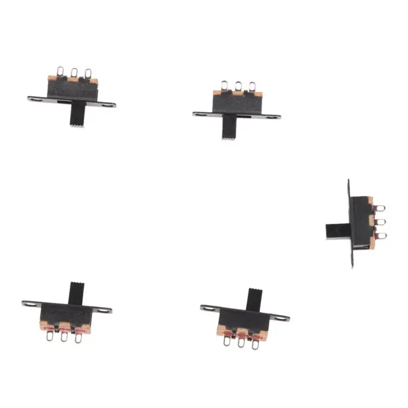 5 шт. 50 в 0.5A 3 Pin 2 положения вкл/выкл 1P2T SPDT скользящий переключатель | Строительство