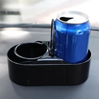 70 dropshippingcar cup holder durable space saving fit well two holes beverage rack for auto