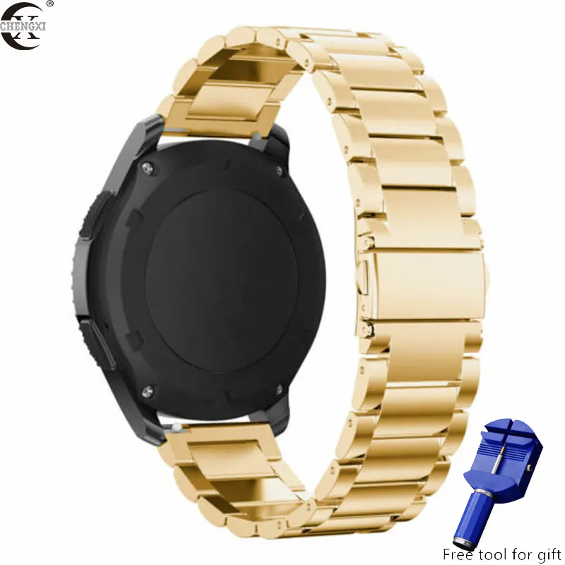 Ремешок для часов Gear S2 Frontier Премиум твердый браслет из нержавеющей стали ремешок