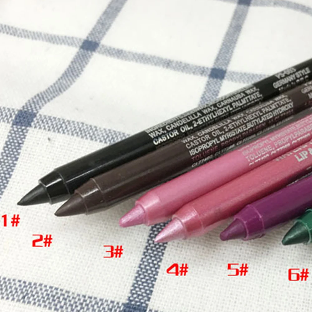 Блестящие тени для век горячая Распродажа Beauty Tools подводка глаз гелевый карандаш