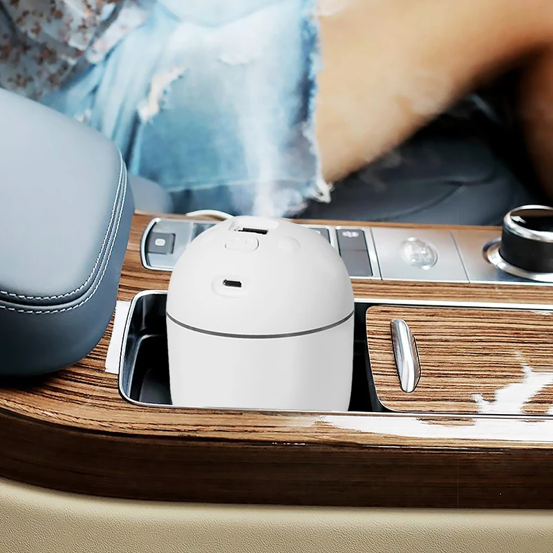 

Миниатюрный Портативный Автомобильный увлажнитель воздуха, диффузор эфирного масла, USB-увлажнитель воздуха для ароматерапии, увлажнитель ...