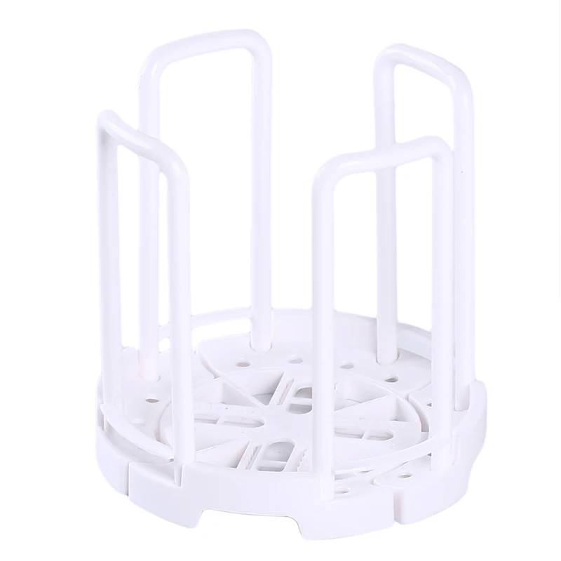 Kitchen Plate Rack Pot Lid Holder Plastic Dish Drying Simple And Retractable Drain Cup | Дом и сад