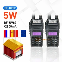 2pcs baofeng uv82 walkie talkie real 8w high power portable ham radio dual band vhf uhf radio uv 82 two way radio fm transceiver